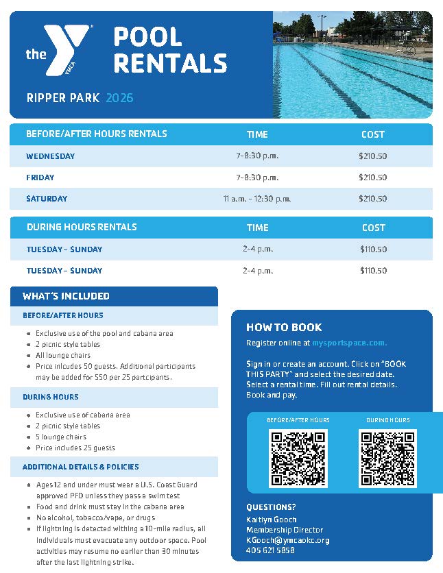 Ripper Park Rental Flyer 2026